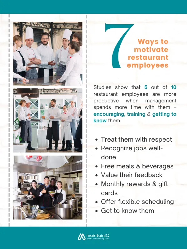 7 ways to motivate restaurant employees