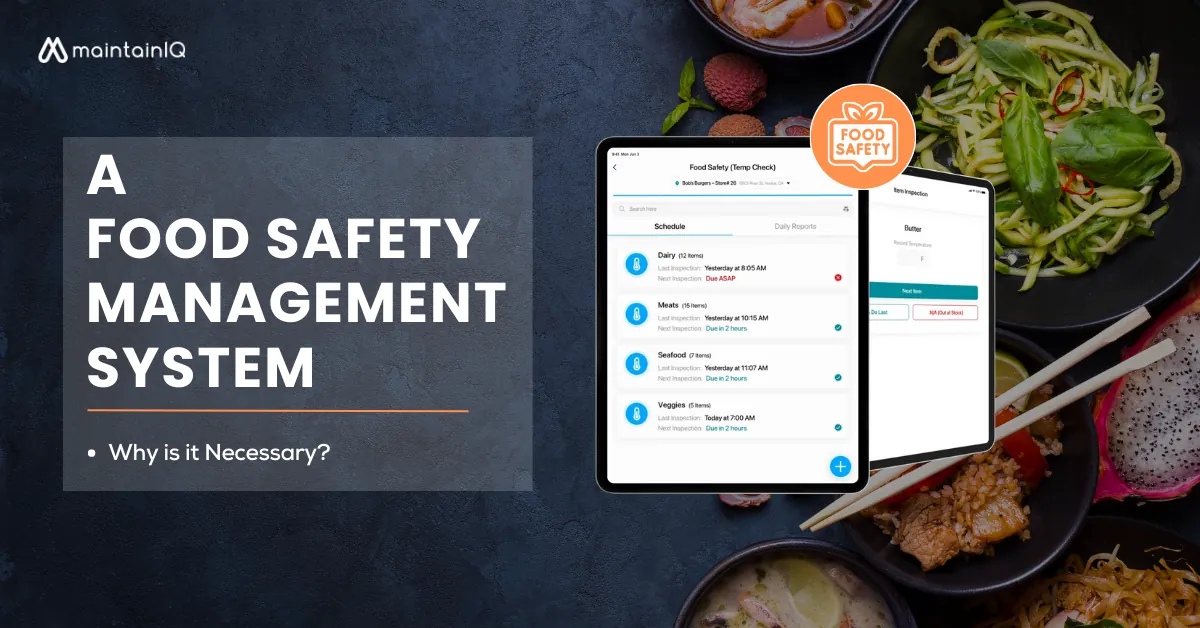 Why a food safety management system is necessary for restaurants