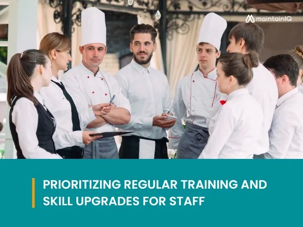 Prioritizing Regular Training and Skill Upgrades for Staff
