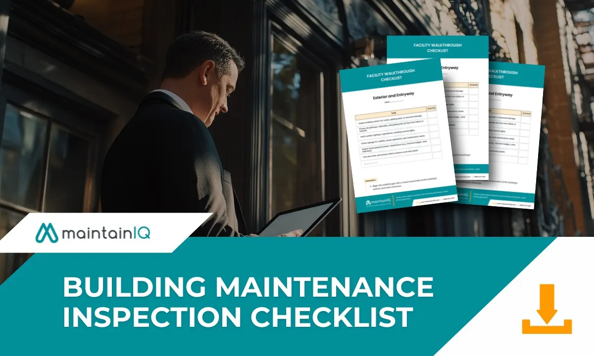 Building maintenance inspection checklist
