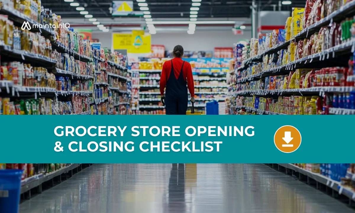 Grocery Store Opening and Closing Checklist, Free PDF