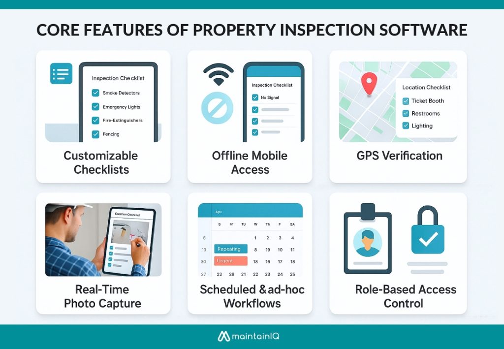 Core Features of Property Inspection Software for Facility Managers