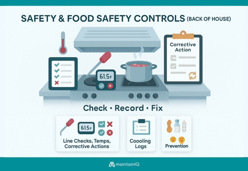 Safety & Food Safety Controls (Back of House)