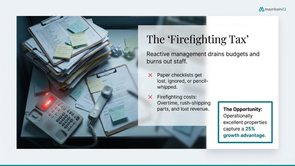 Eliminating the "Firefighting Tax" in Hotel Operations