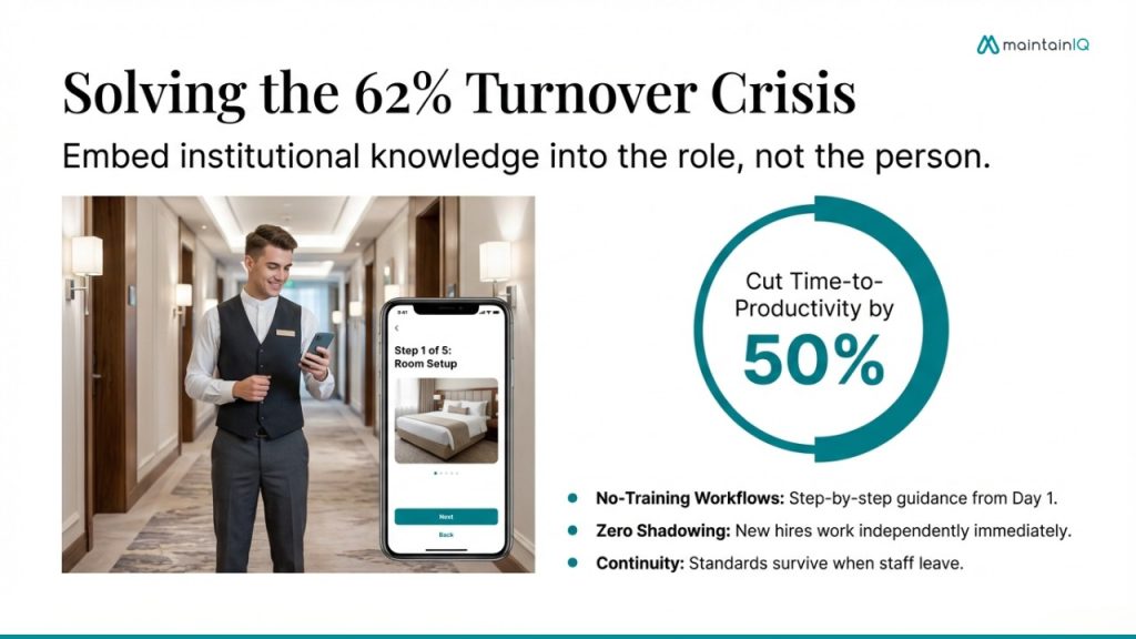 Solving the 62 Percent Turnover Crisis with "No-Training" Workflows