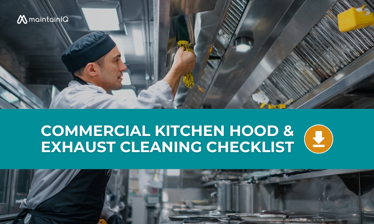 Free Commercial Kitchen Hood & Exhaust Cleaning Checklist PDF