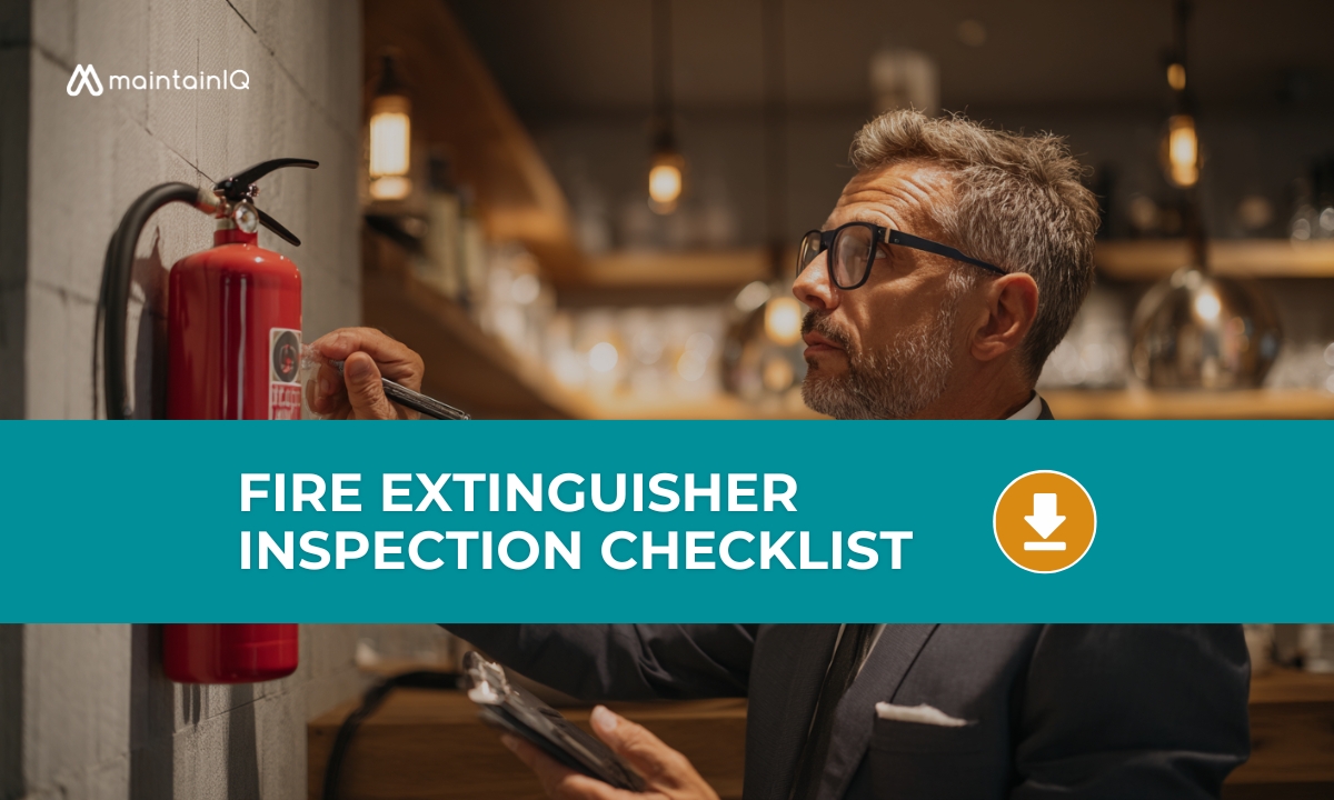 Free Fire Extinguisher Inspection Checklist PDF