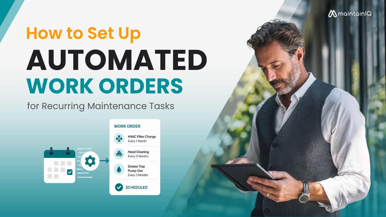How to Set Up Automated Work Orders for Recurring Maintenance Tasks