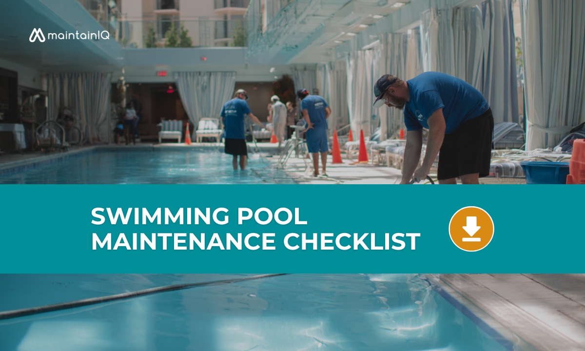 Free Swimming Pool Maintenance Checklist PDF