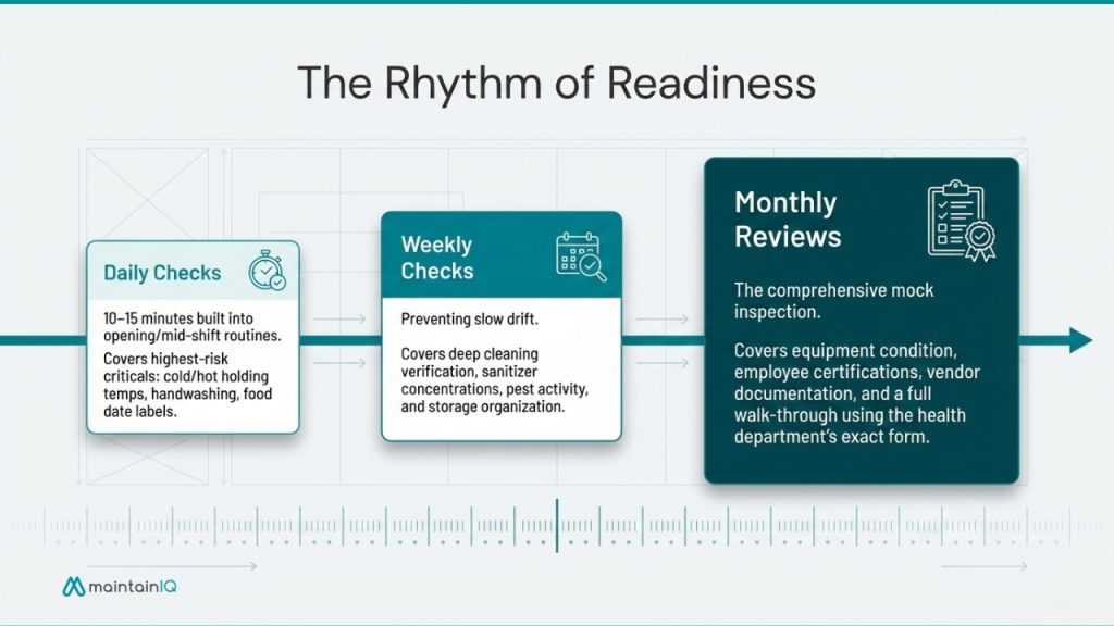 Set the right audit cadence