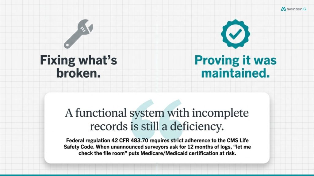 CMS and the Life Safety Code