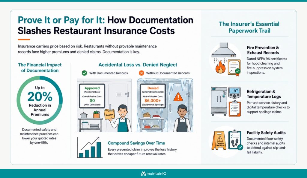 Building an insurer-ready maintenance record