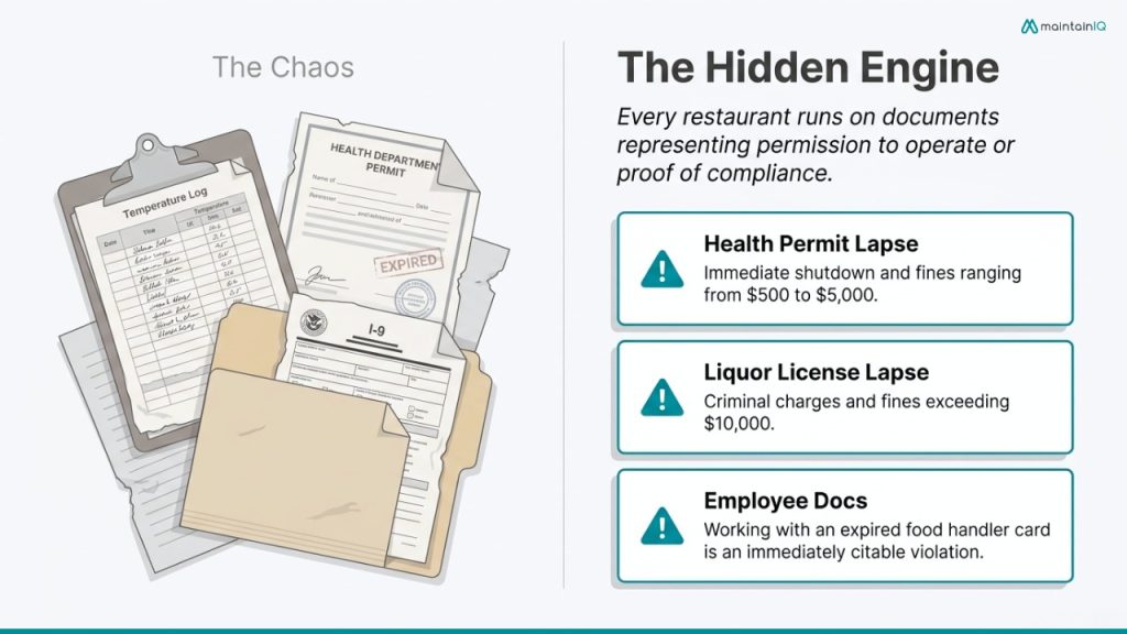Document Management for Restaurants