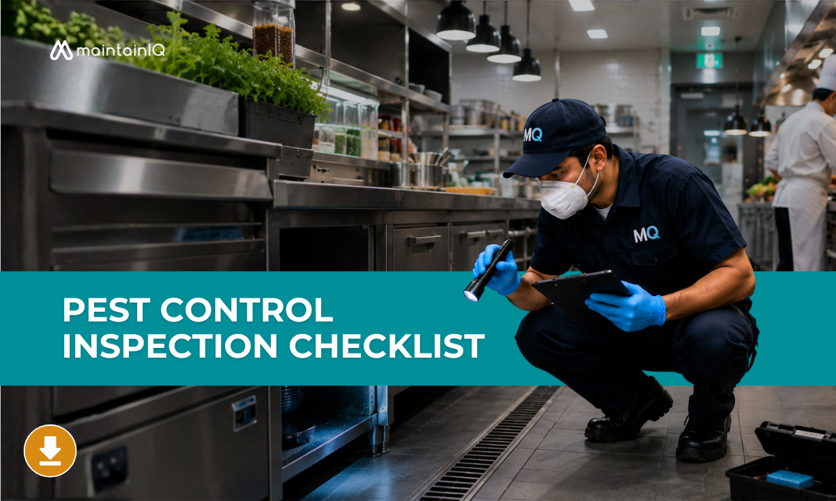 Pest Control Inspection Checklist
