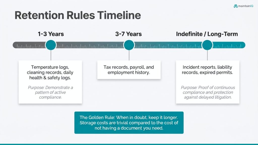 How Long to Keep Each Document
