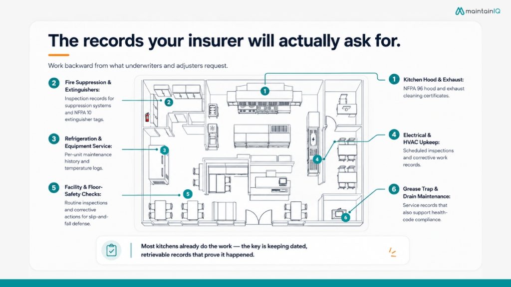 The records your insurer will actually ask for