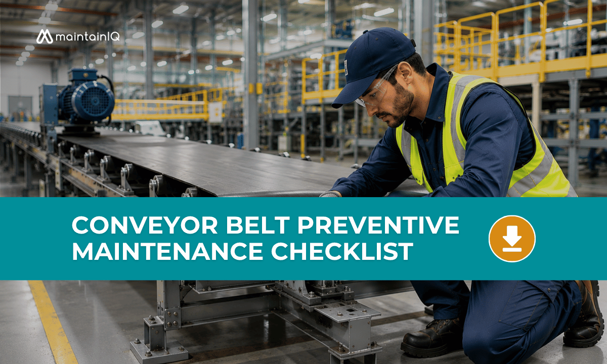 Free Conveyor Belt Preventive Maintenance Checklist PDF