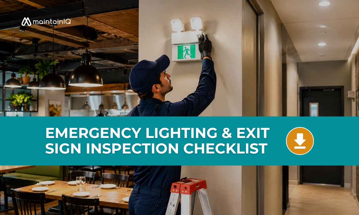 Emergency Lighting & Exit Sign Inspection Checklist