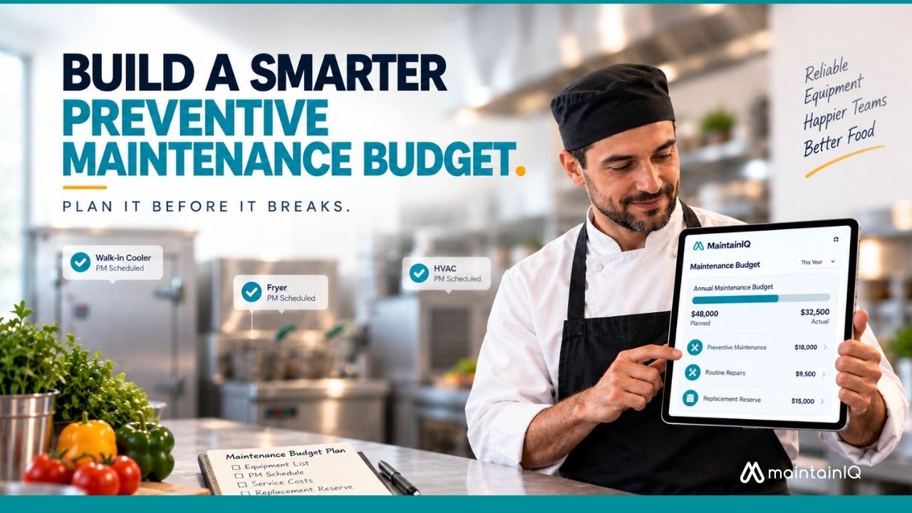 How to Build a Preventive Maintenance Budget for Restaurants