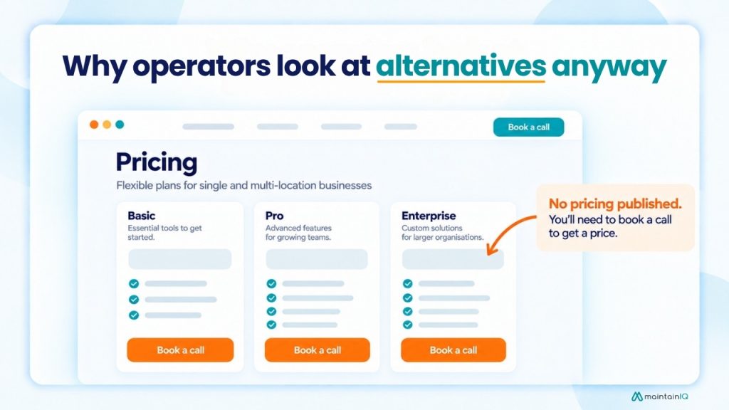 Why operators look at alternatives anyway